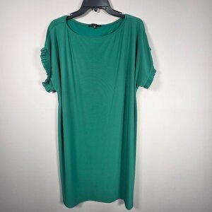 Tiana B Plus Sleeveless Mini Dress Green 2X